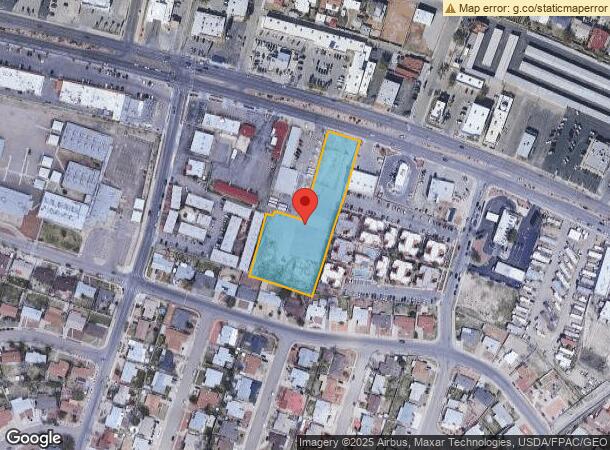  6331 N Mesa St, El Paso, TX Parcel Map