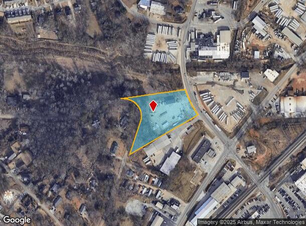  962 Dorsey St, Gainesville, GA Parcel Map