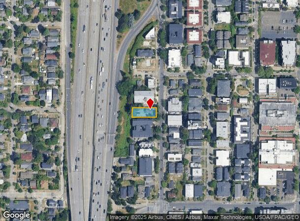  4247 7Th Ave Ne, Seattle, WA Parcel Map