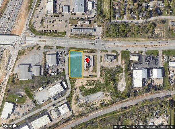  1461 W Hurst Blvd, Hurst, TX Parcel Map