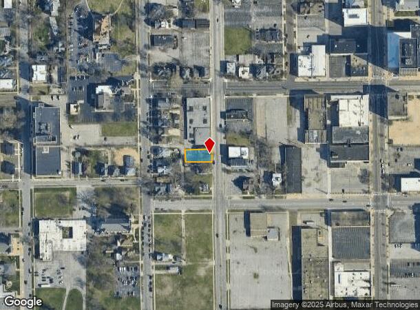  219 S William St, South Bend, IN Parcel Map