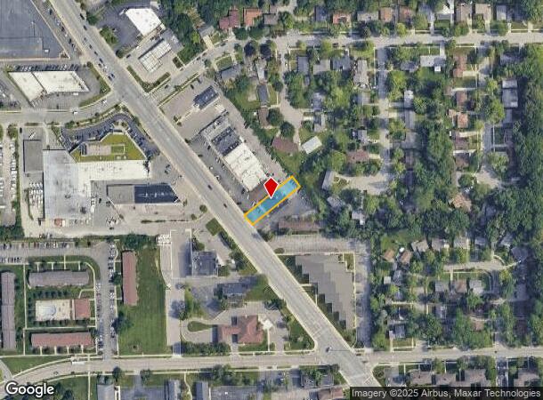  1908 W Stadium Blvd, Ann Arbor, MI Parcel Map