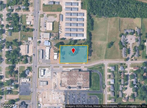  2034 Se 28Th St, Topeka, KS Parcel Map