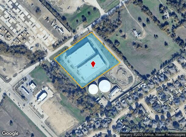 1800 Castle Dr, Rowlett, TX Parcel Map