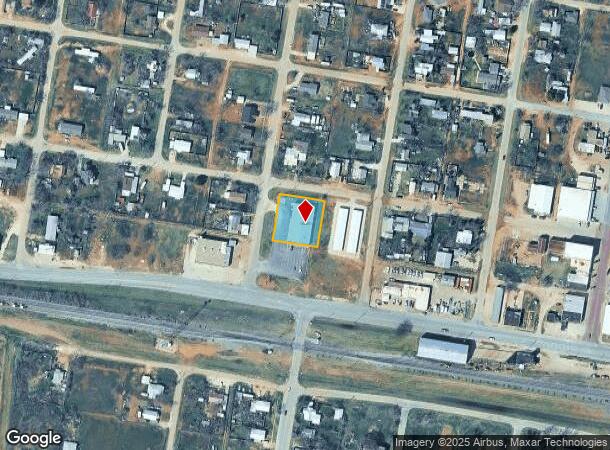 1318 N 1St St, Abilene, TX Parcel Map