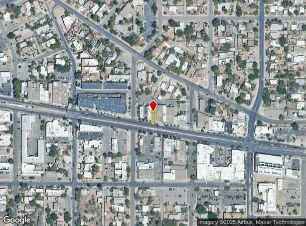  3407 Central Ave Ne, Albuquerque, NM Parcel Map