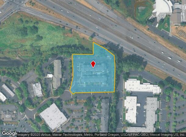  15525 Nw Gateway Ct, Beaverton, OR Parcel Map