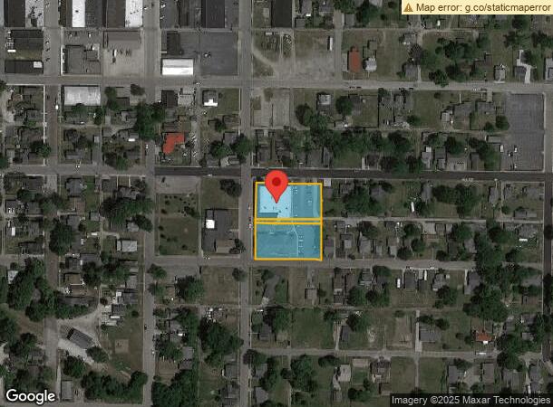  202 E Chestnut St, Hartford City, IN Parcel Map