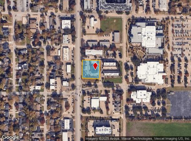 1115 S Main St, Grapevine, TX Parcel Map