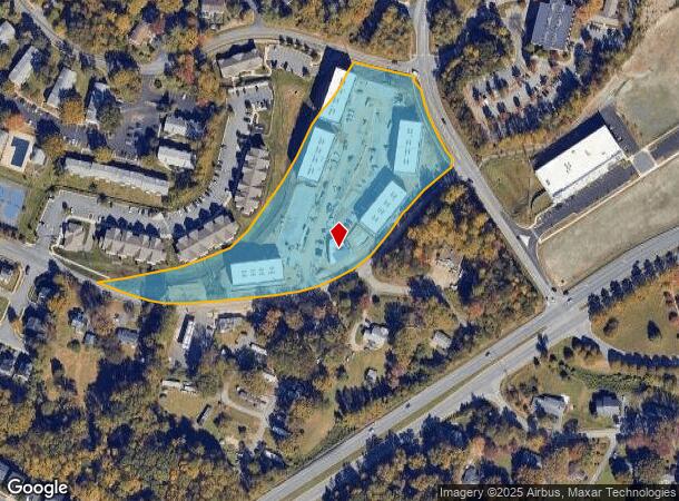  506 Five Row Way Sw, Charlottesville, VA Parcel Map