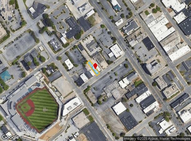 132 Church Ave, High Point, NC Parcel Map