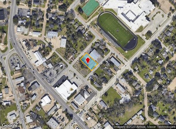 303 E Dodge St, Bryan, TX Parcel Map