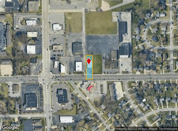 2319 Edison Rd, South Bend, IN Parcel Map