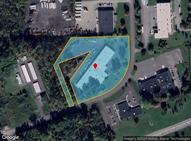 8257 Loop Rd, Baldwinsville, NY Parcel Map