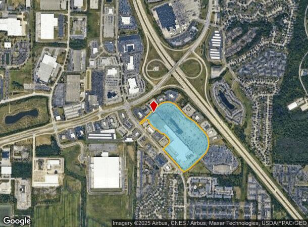 1585 Georgesville Square Dr, Columbus, OH Parcel Map