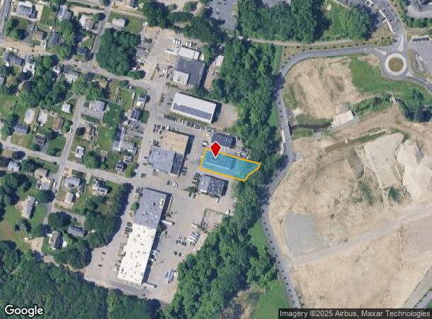  2 Merrill St, Woburn, MA Parcel Map