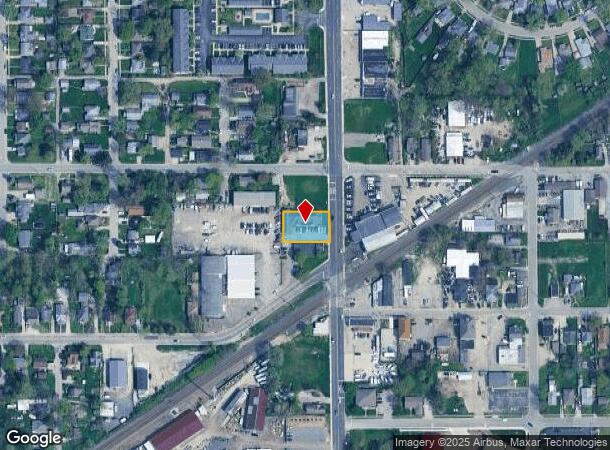  4614 N Franklin Rd, Indianapolis, IN Parcel Map