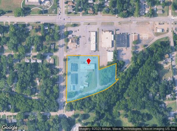  1507 Sw 21St St, Topeka, KS Parcel Map