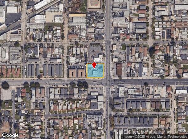  3411 W Florence Ave, Los Angeles, CA Parcel Map