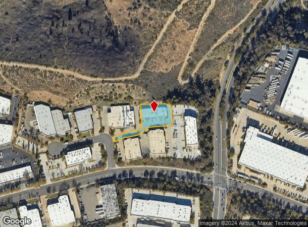  12900 Brookprinter Pl, Poway, CA Parcel Map