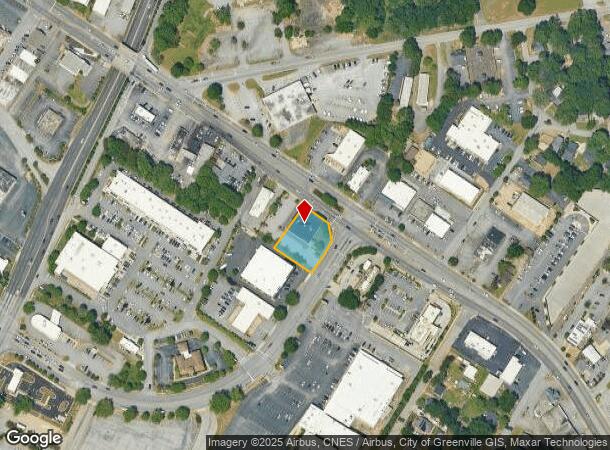 1540 Laurens Rd, Greenville, SC Parcel Map