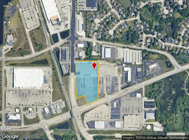  818 E Rollins Rd, Round Lake Beach, IL Parcel Map