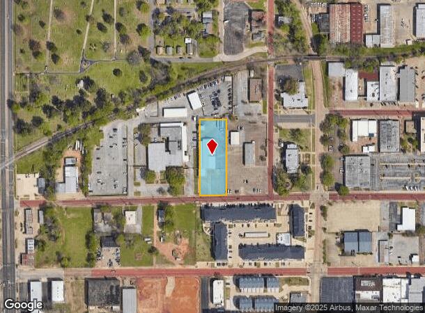  621 W Ferguson St, Tyler, TX Parcel Map