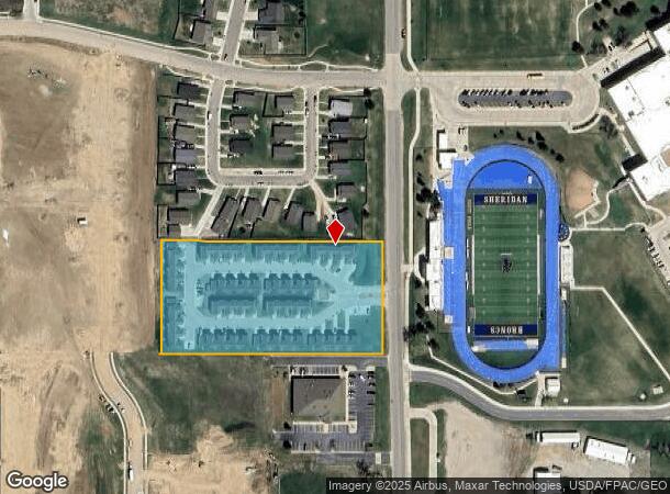 1120 Mydland Rd, Sheridan, WY Parcel Map