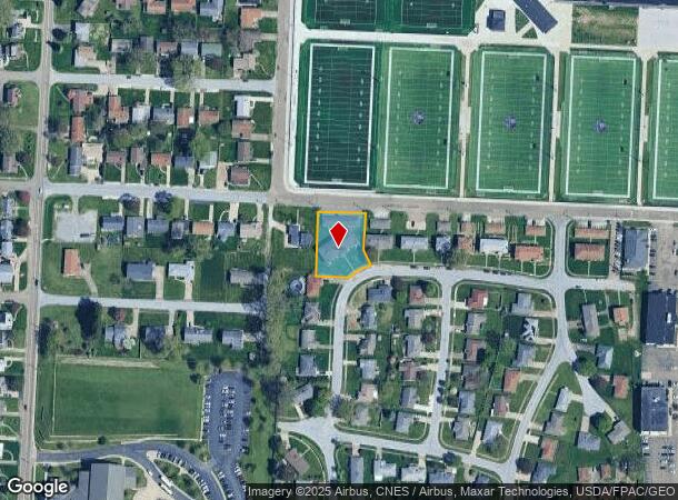 1469 W Valentine Cir Nw, Canton, OH Parcel Map