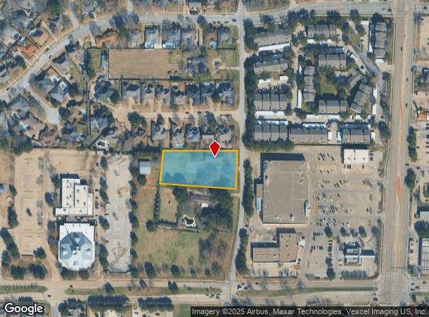  5300 Mansfield Rd, Arlington, TX Parcel Map