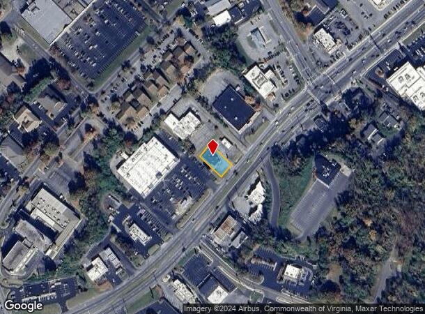  4102 Electric Rd, Roanoke, VA Parcel Map