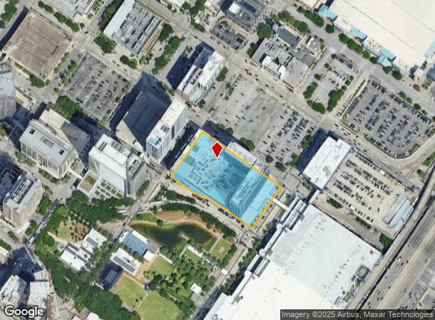 1777 Walker St, Houston, TX Parcel Map