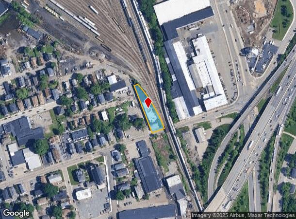  641 Cambridge St, Worcester, MA Parcel Map