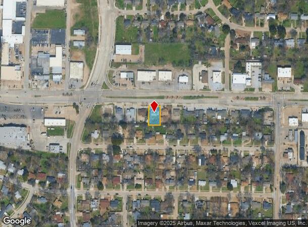  1812 E Abram St, Arlington, TX Parcel Map