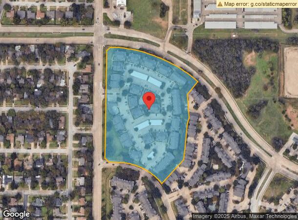  2300 Fuller Wiser Rd, Euless, TX Parcel Map