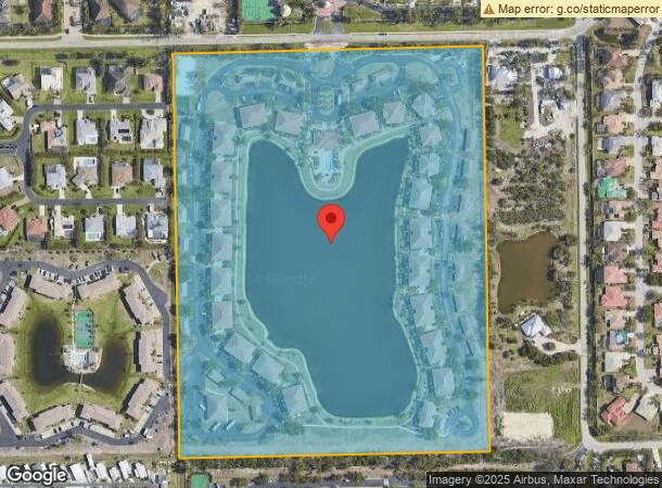  16001 Bayside Pointe, Fort Myers, FL Parcel Map