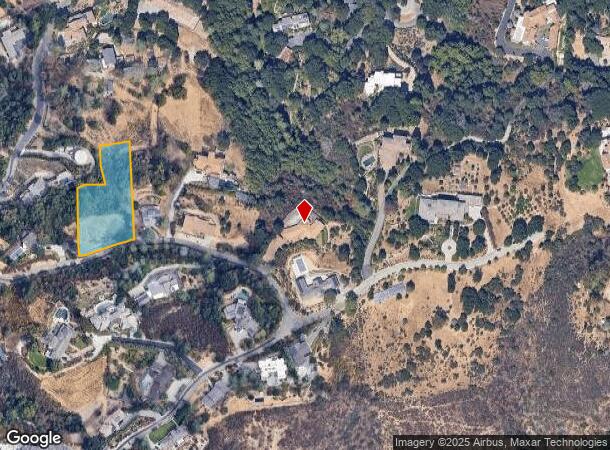  16227 Maya Way, Los Gatos, CA Parcel Map