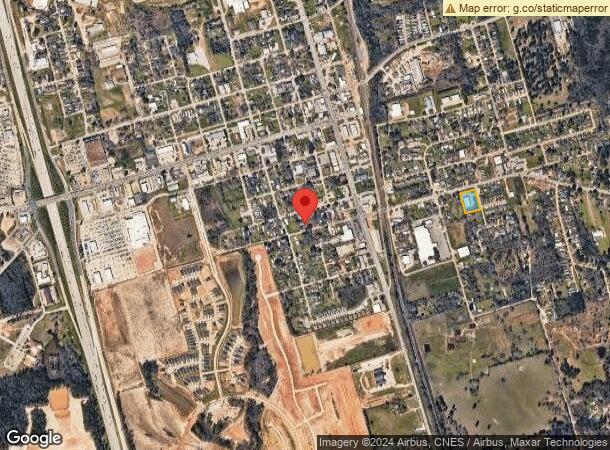  310 E Powell St, Willis, TX Parcel Map