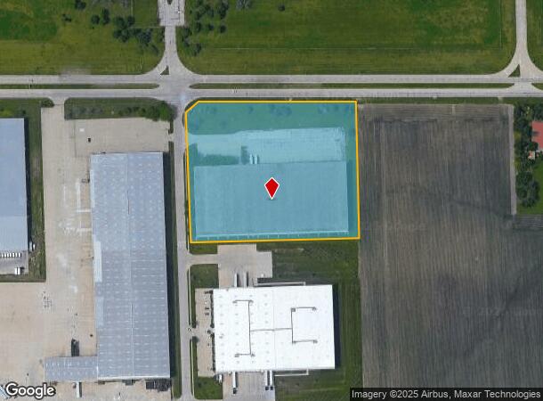 100 S Unit Dr, Normal, IL Parcel Map