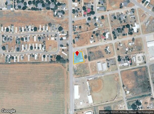  550 N 20Th St, Slaton, TX Parcel Map