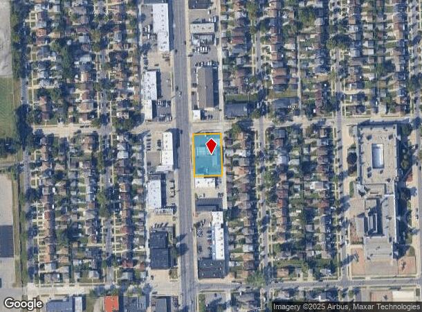 6650 Schaefer Rd, Dearborn, MI Parcel Map