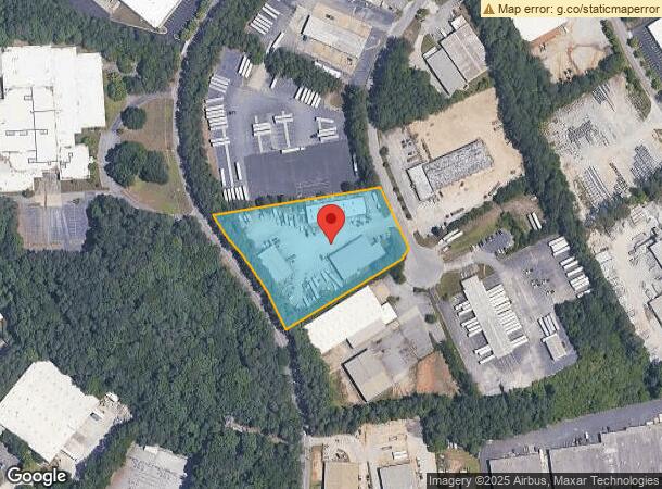  4815 Mendel Ct Sw, Atlanta, GA Parcel Map