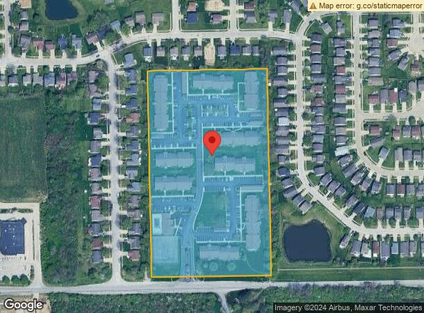  3820 Cedar Ridge Rd, Indianapolis, IN Parcel Map