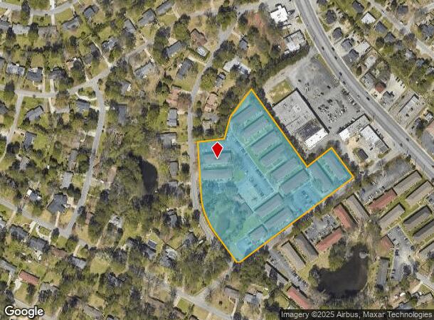 3611 Ranch Rd, Columbia, SC Parcel Map