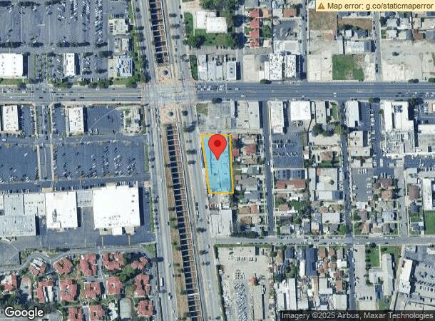  134 S Alameda St, Compton, CA Parcel Map