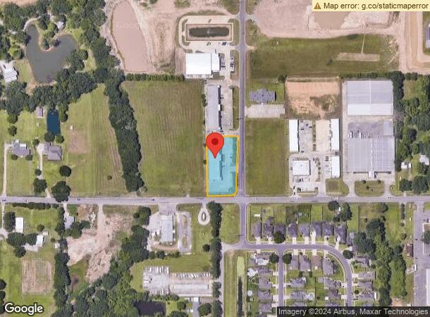  810 S Saint Blaise Ln, Youngsville, LA Parcel Map