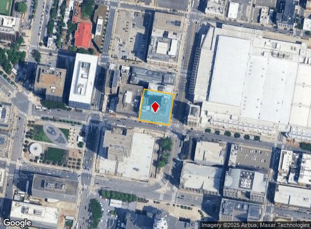  1401 Arch St, Philadelphia, PA Parcel Map