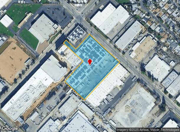 15148 Bledsoe St, Sylmar, CA Parcel Map