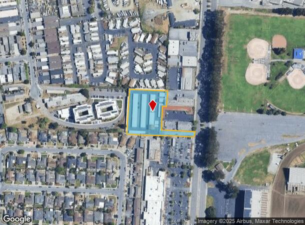1105 N Main St, Salinas, CA Parcel Map