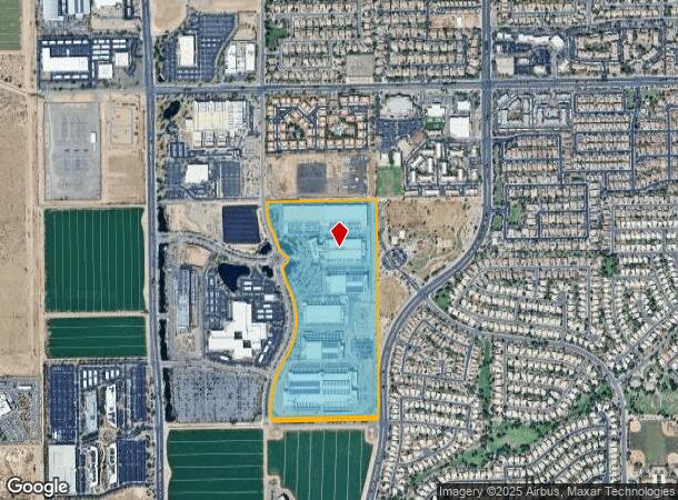  2605 S Ellis St, Chandler, AZ Parcel Map